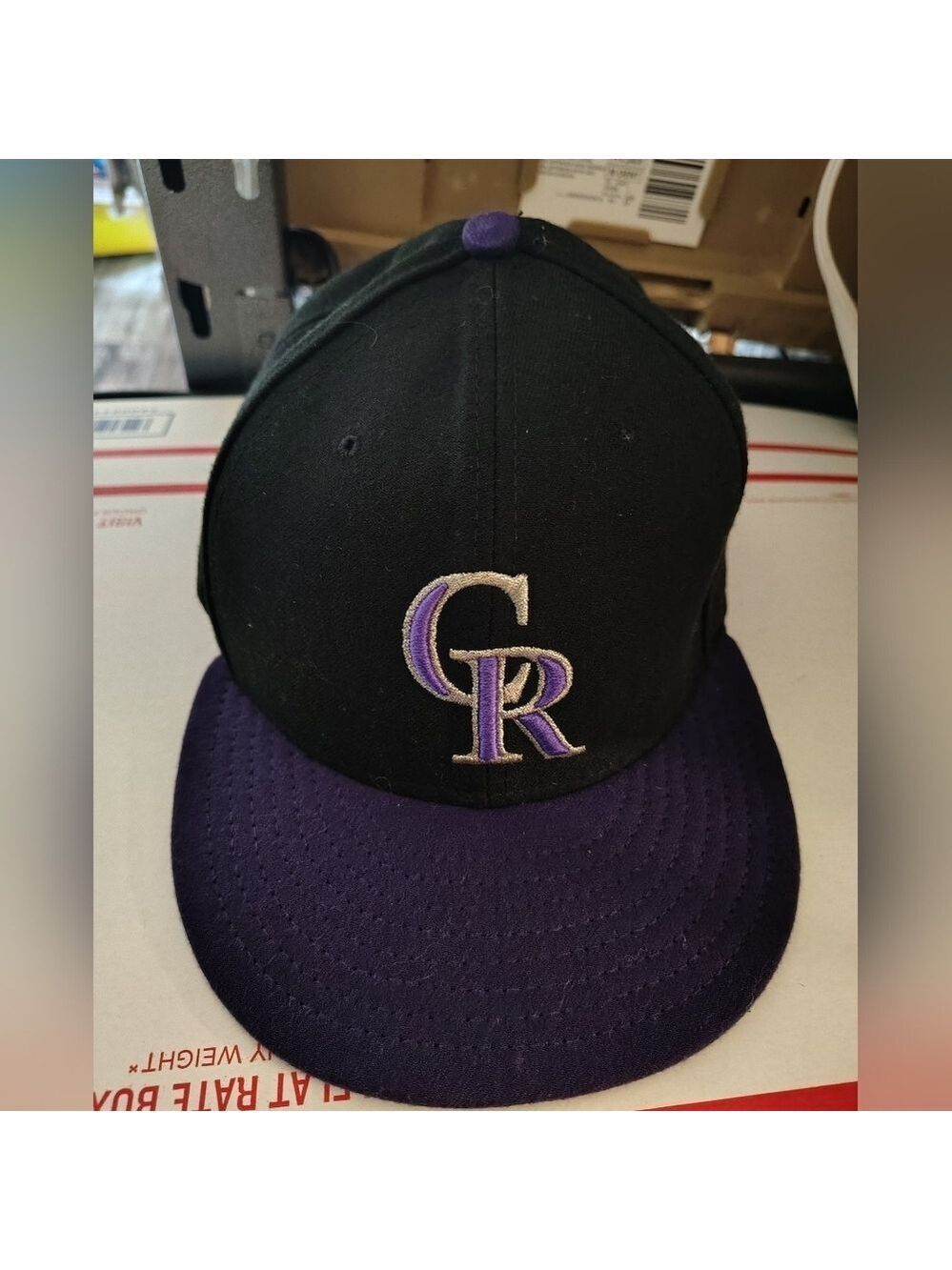 Colorado Rockies New Era On-Field Fitted Hat - 7 3/8